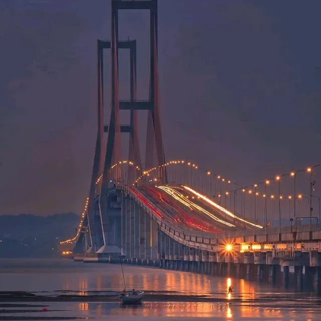 Suramadu National Bridge, near Surabaya