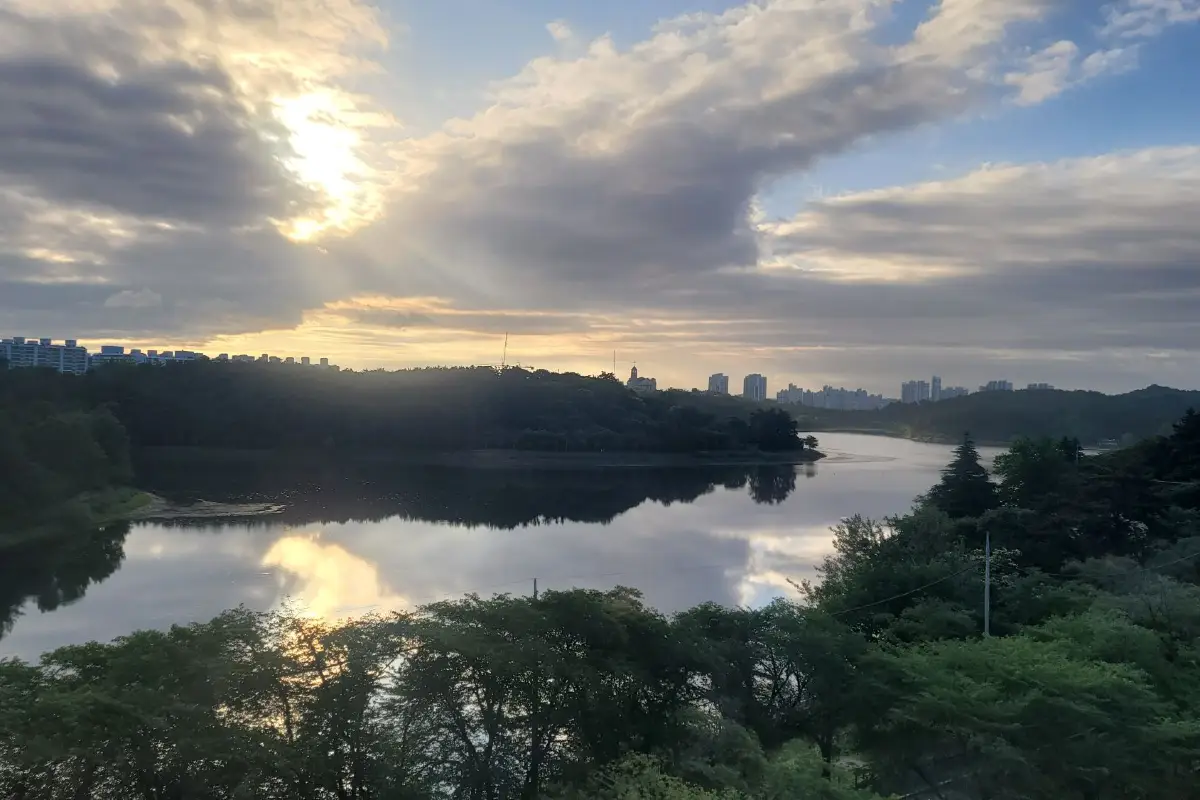 군산 은파호수공원