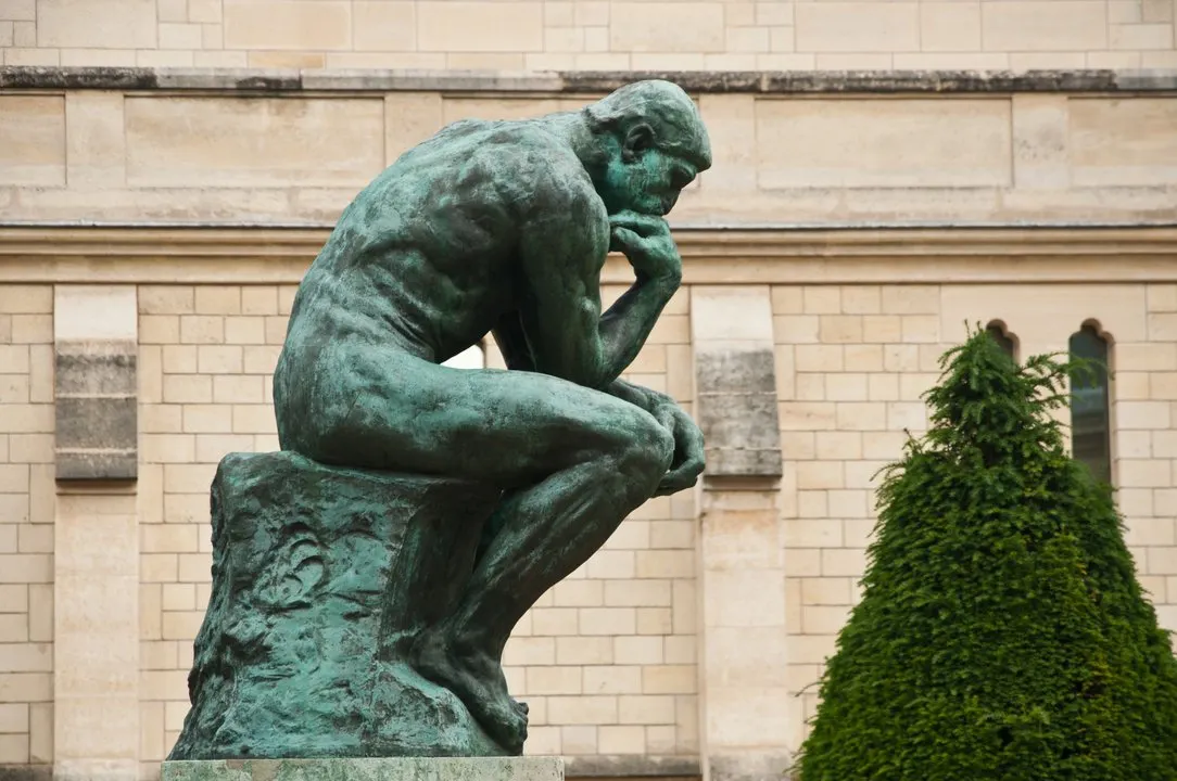 The Iconic 'The Thinker' at Musée Rodin, Paris