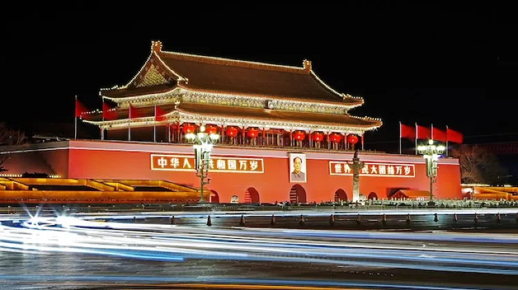 北京天安門廣場夜景 圖片來源:unsplash