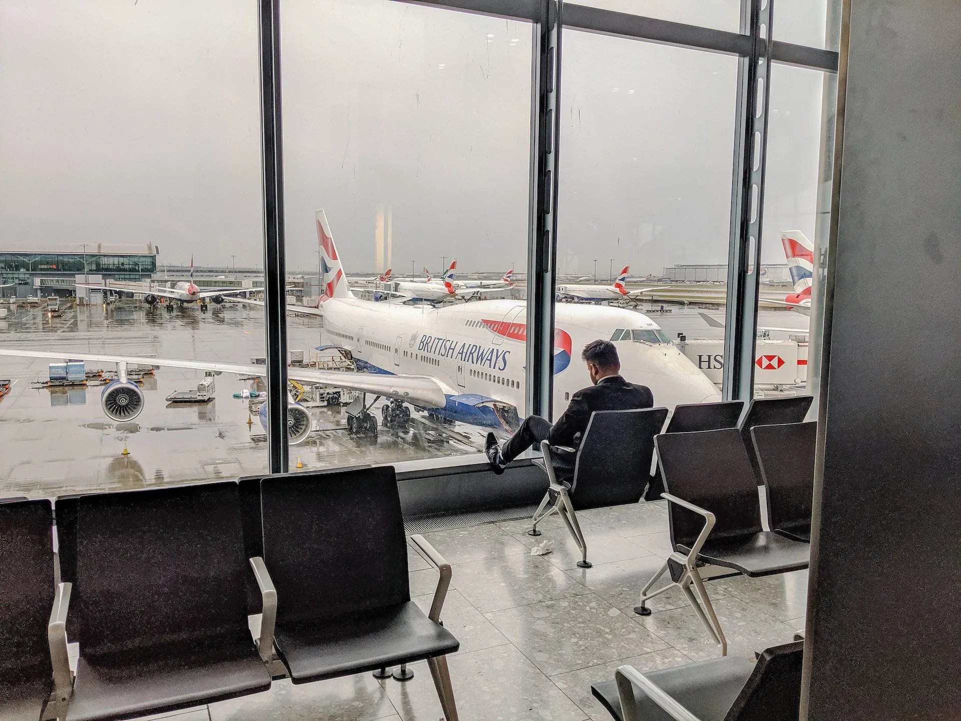 Heathrow Airport, London. Source: Photo by Tomek Baginski