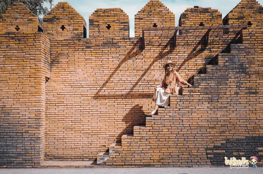 บันไดประตูท่าแพ - จ.เชียงใหม่ (แหล่งที่มาของภาพ: ไปด้วยกัน)