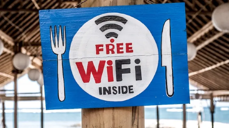 You'll bump into many free Wi-Fi zones but don't rely on them entirely.
