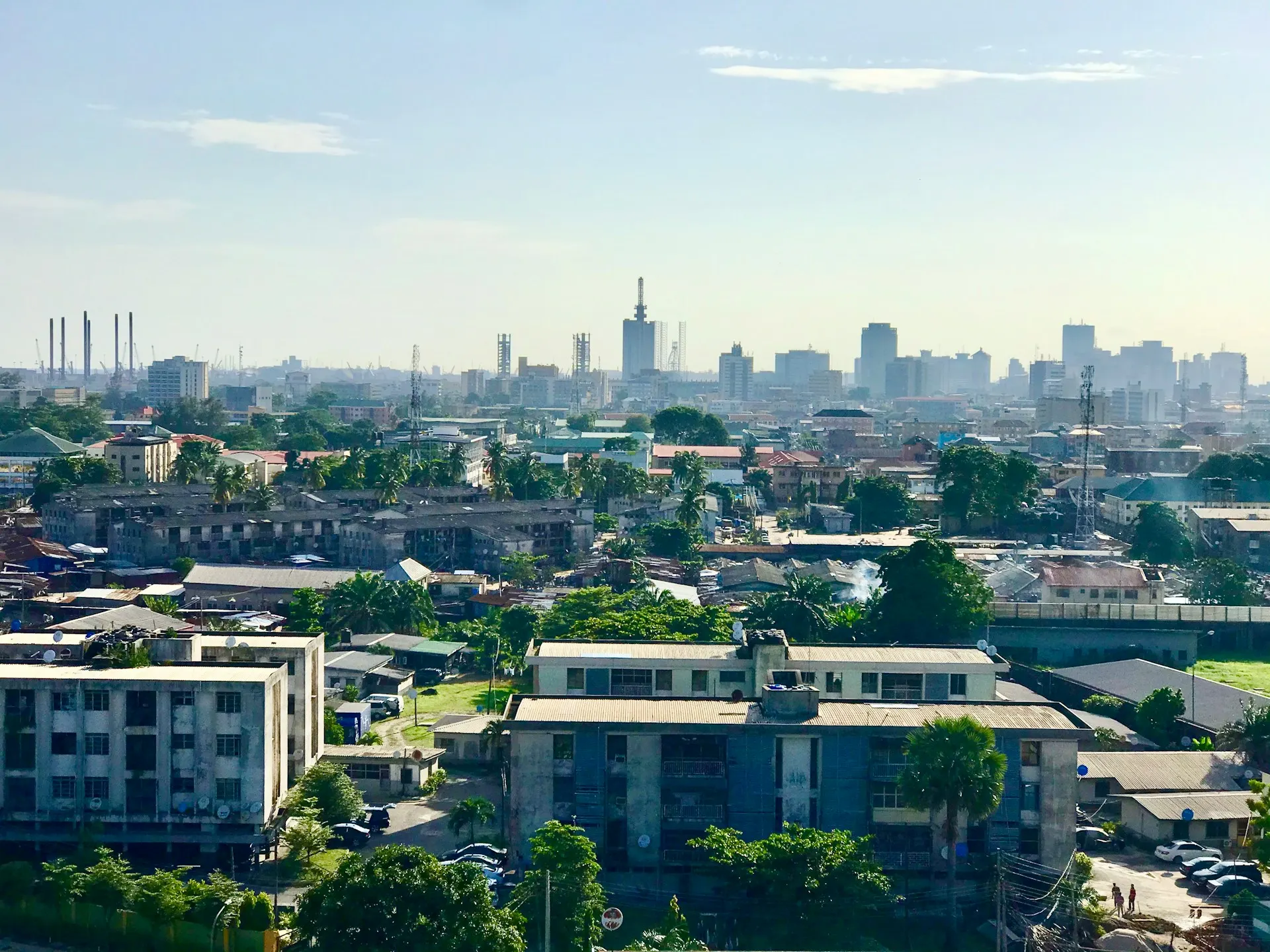 Cityscape of Lagos. Source: Photo by Obinna Okerekeo n on Unsplash