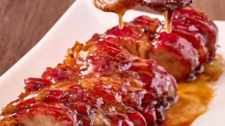 叉燒肥瘦鹹甜比例適中