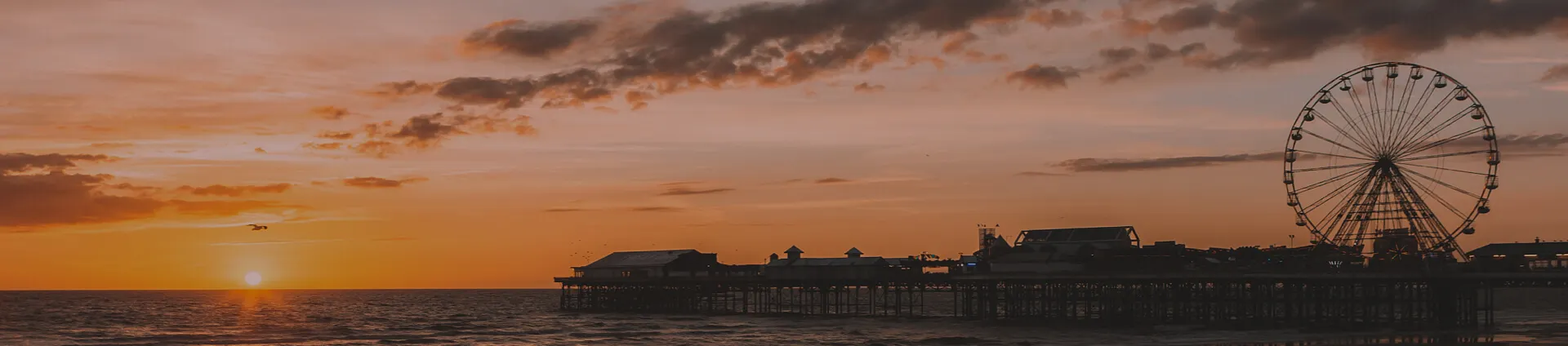 Blackpool Pleasure Beach view