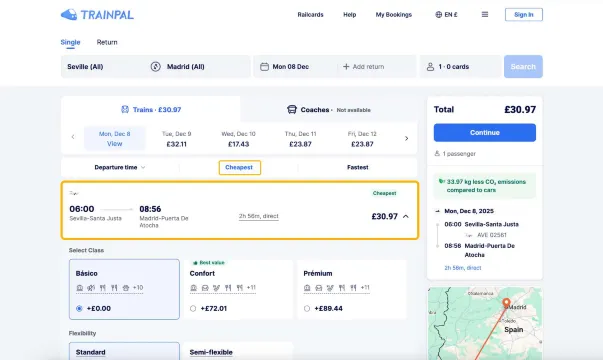 Renfe Tickets: Book with TrainPal