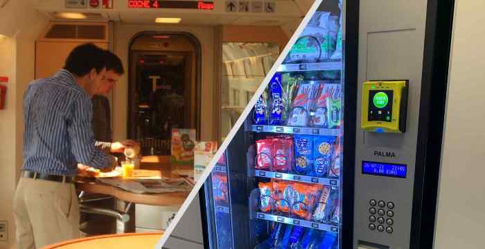 Catering services: Avlo vs. AVE