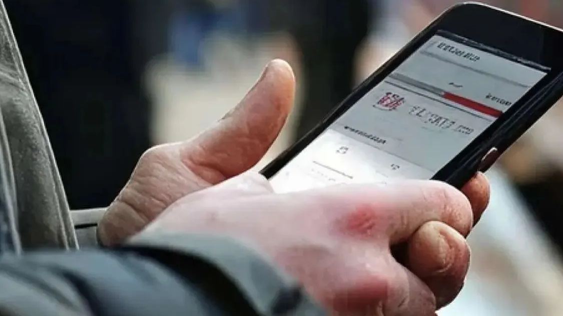 check for train compensation on phone