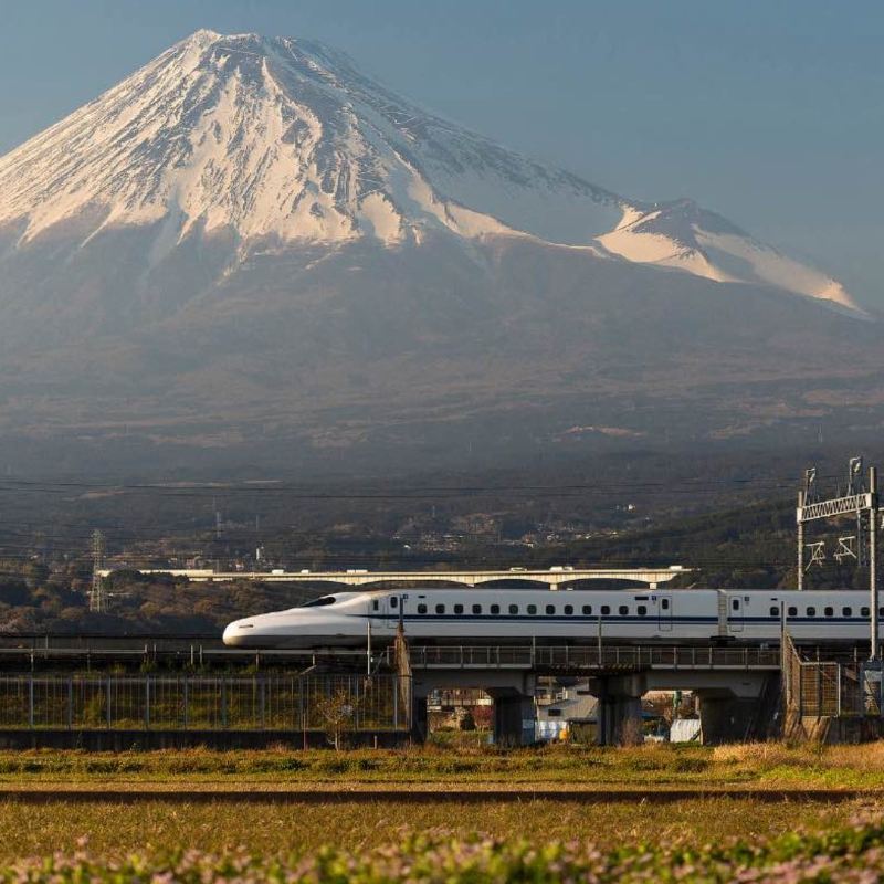 Japan Shinkansen train routes
