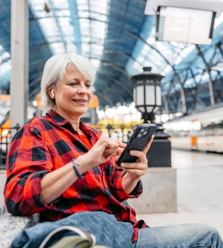 Choose the Senior Railcard<br>for The Londoner