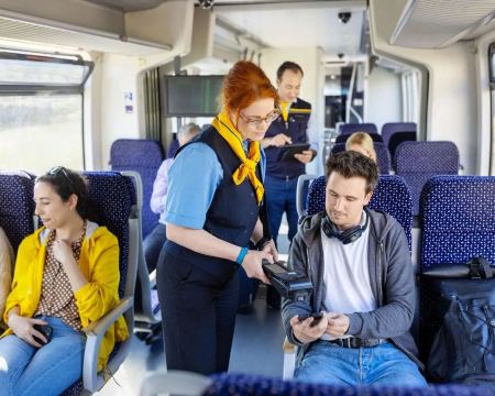 What happens if your phone dies with a train e-ticket?