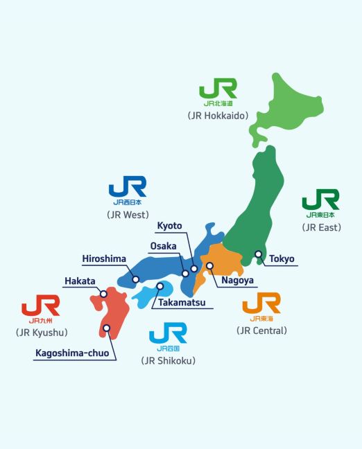 Shinkansen map