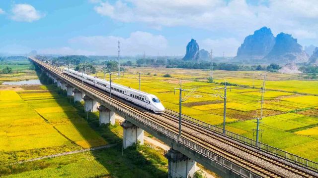China high speed train