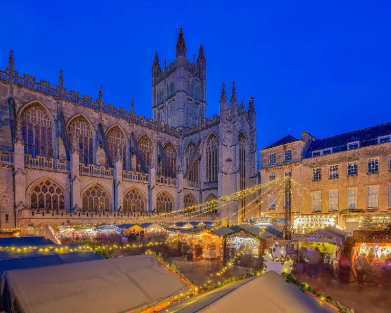Bath Christmas Market by train: Nearest station and routes