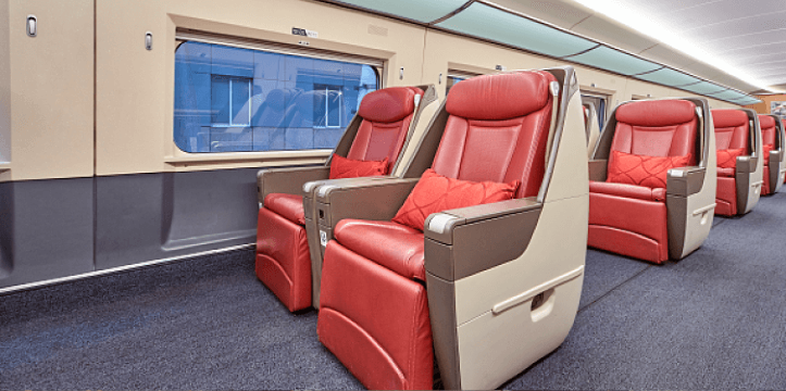 Clase Business (solo en algunos trayectos)