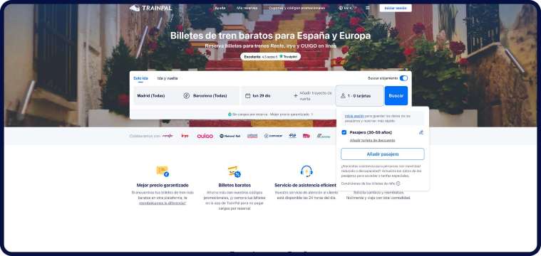 Añade el abono a la sección de tarjetas, tal como se muestra en la imagen.