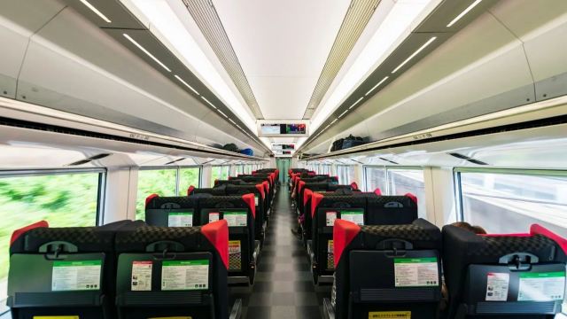 Japan train seats