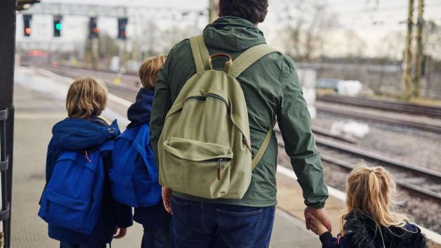 family train travel 