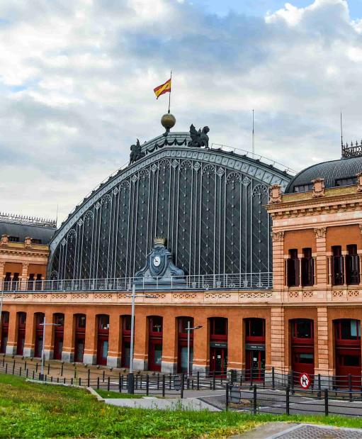 What routes and destinations do AVE and iryo offer in Spain?