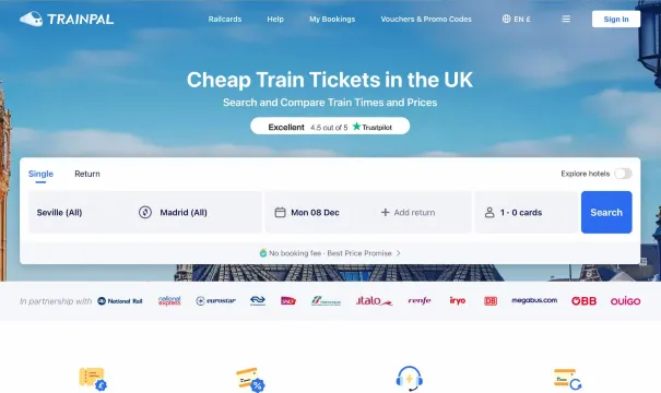 Renfe Tickets: Book with TrainPal