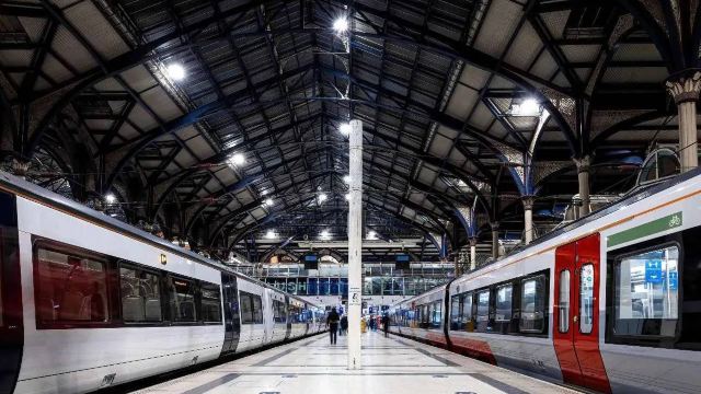 UK train station