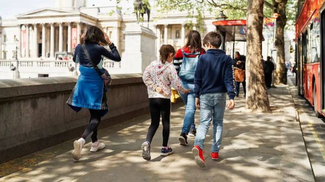 Family on London