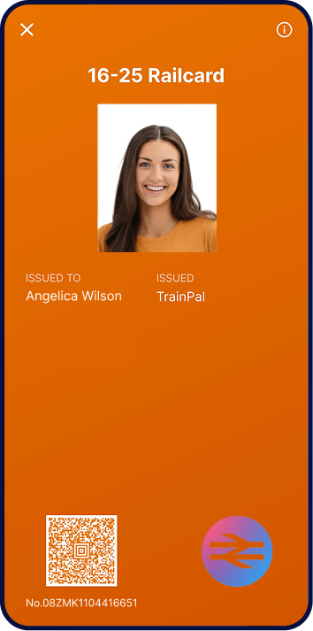 16–25 Railcard