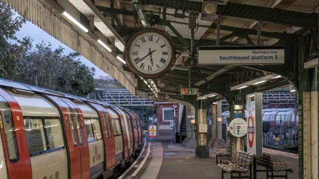 London station platform