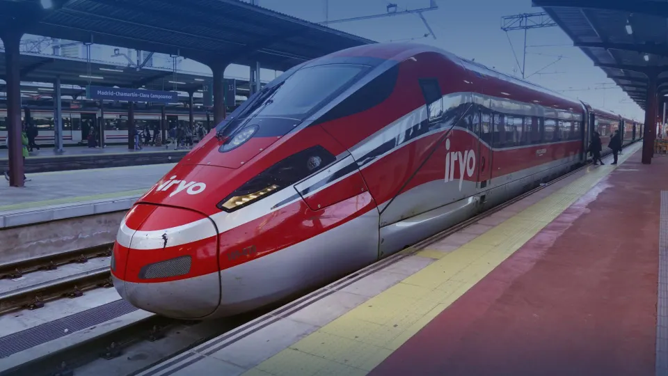 Trains à grande vitesse iryo en Espagne
