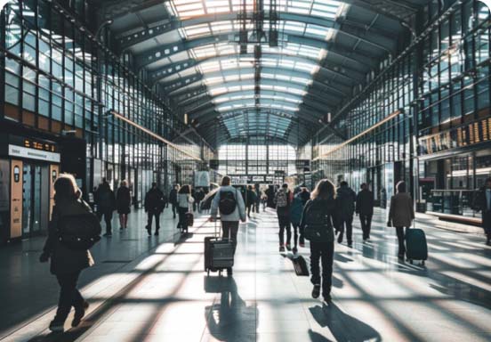 Bahnhöfe in meiner Nähe finden