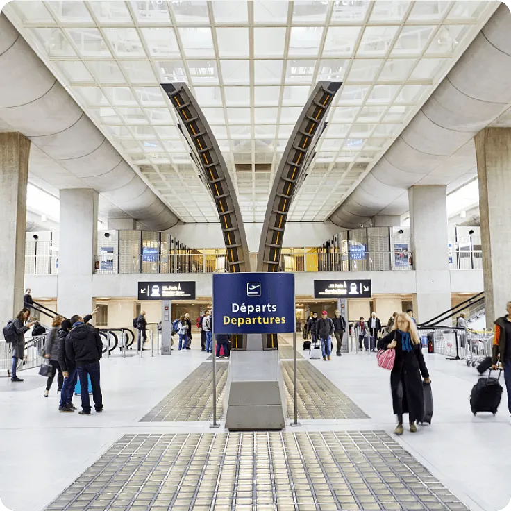 Paris CDG Airport Station