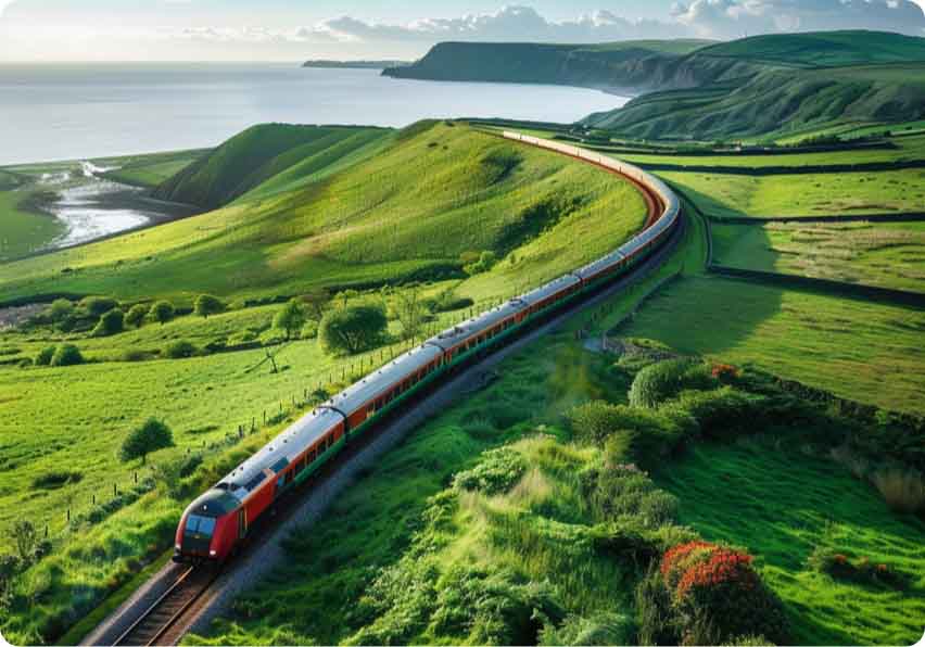 Popular Train Journeys to Cherry Tree