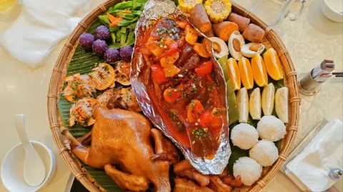 海南清水湾阿罗哈海景套房度假酒店·汤菜馆餐厅 in Lingshui