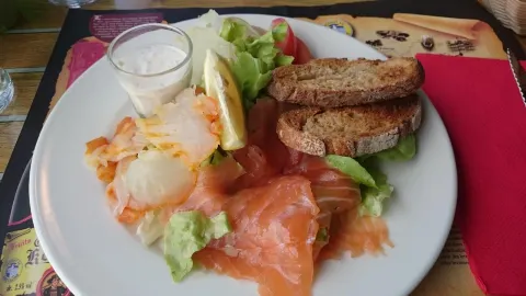 Cafe Leffe in ロリアン