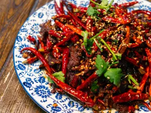 哎呀妈妈哟岚山豆腐木柴大锅鱼