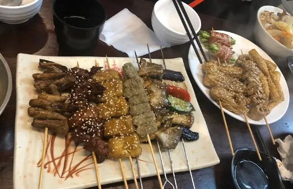 綠時代素食串燒