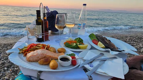 Meltemi Restaurant in Samos