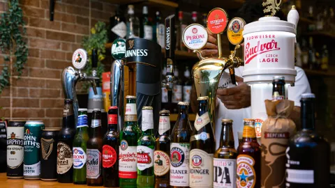 Esme's Beer Garden - Pizza, Pasta, Burger, Tacos - Gastropub & Restaurant in Planos