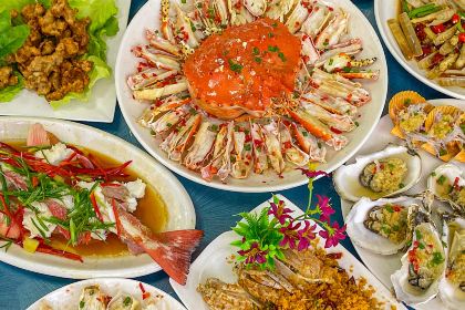 嵊泗心悦民宿(基湖沙滩店)·心悦美食海鲜厅