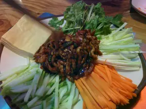 Dongbuk Lamb Skewers