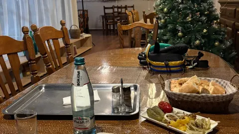 Lunch at Maia in Stepantsminda
