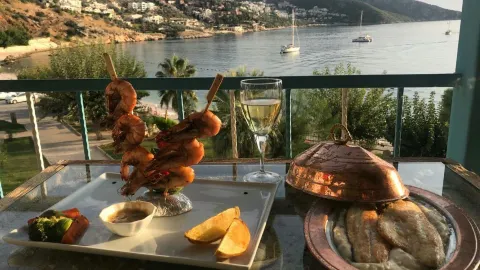 Sunset restaurant kalkan in Каш
