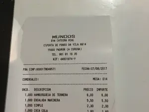 Cafeteria Restaurante Mundos