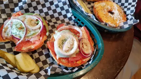 Rocky Mountain Bagel Company in Canmore