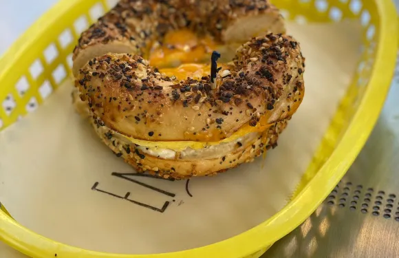 Empty Elle Bagels