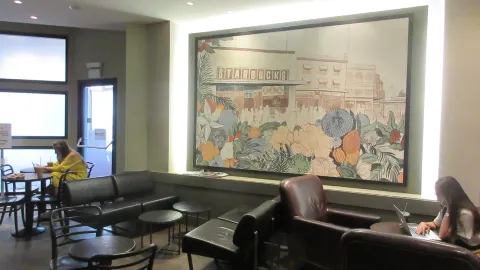 Starbucks in Lucerna