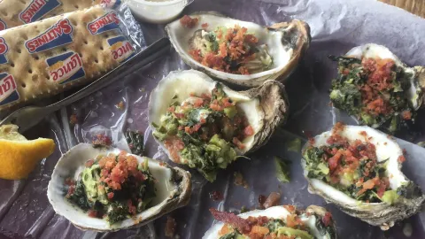 Up The Creek Raw Bar in Franklin County