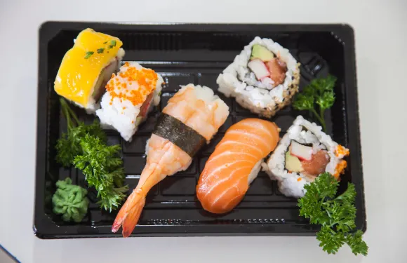 Noodlebox and Sushi