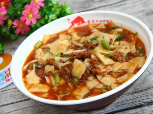 宝方牛肉炒面片(朝晖店)